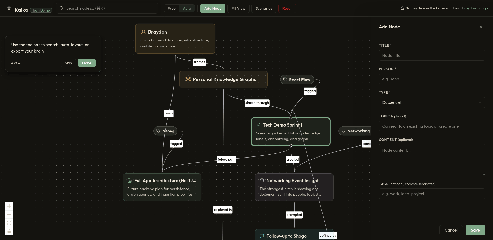 Kaika screenshot 4